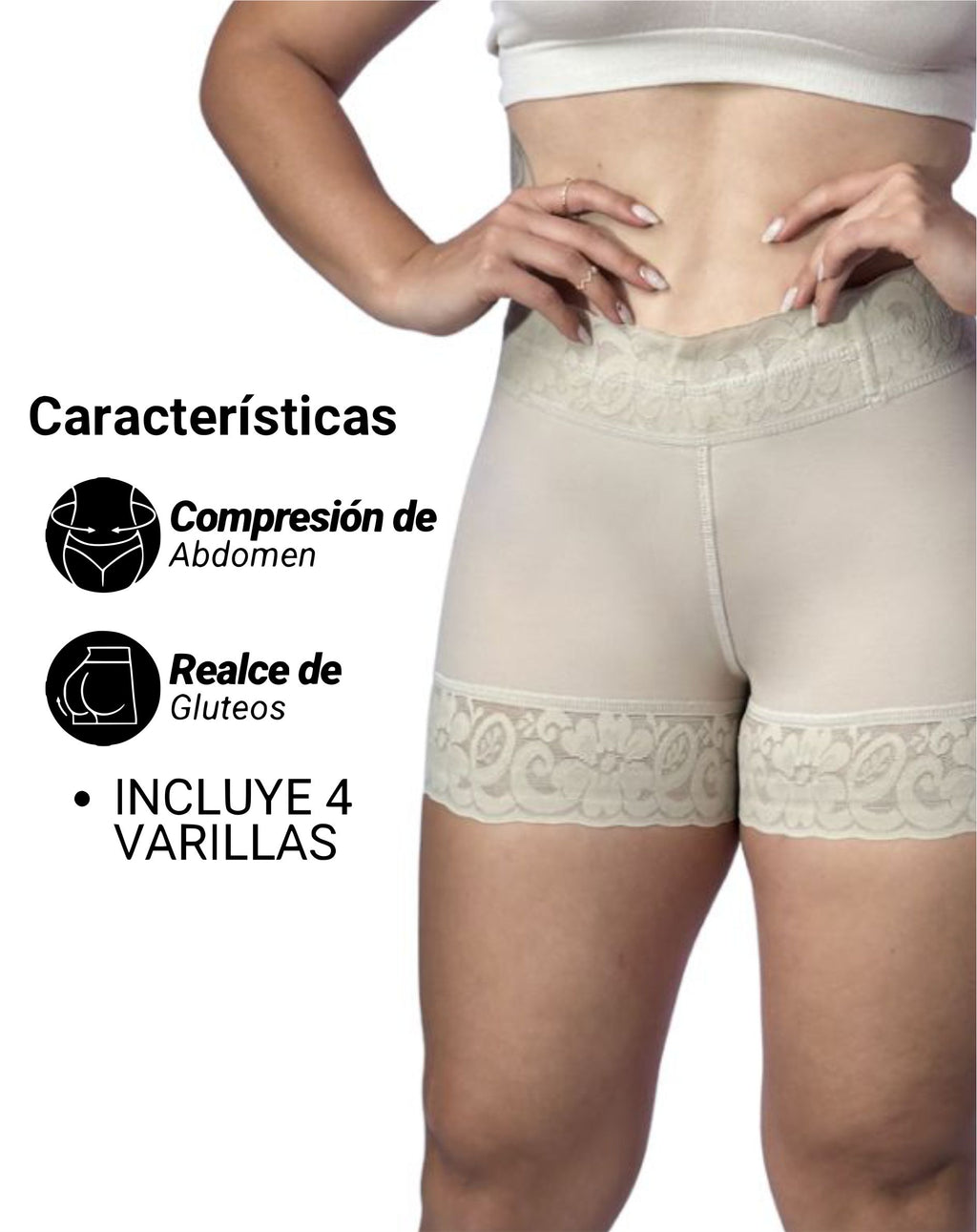 SHORT CACHETERO CON VARILLAS REF: 2644